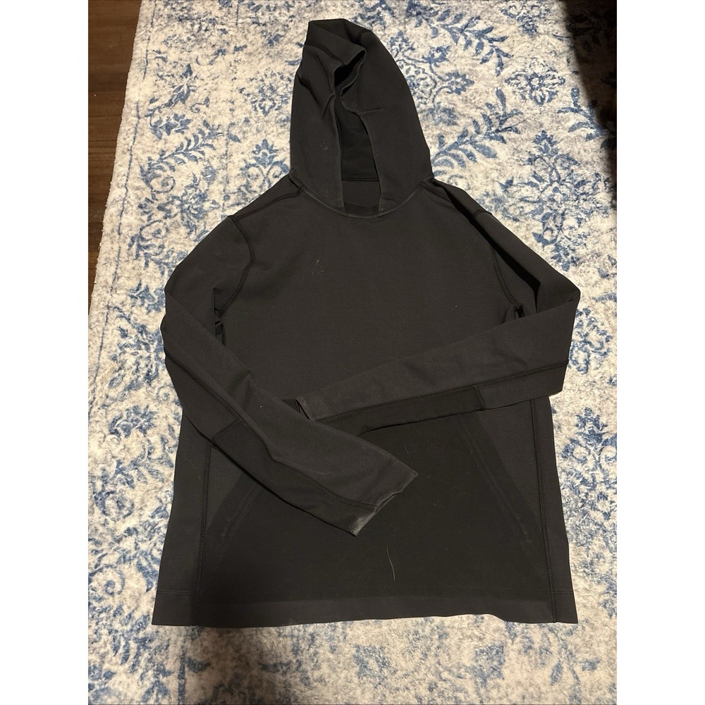Lululemon Men's At Ease Pullover Hoodie Heather Black Size Large Ease The Day